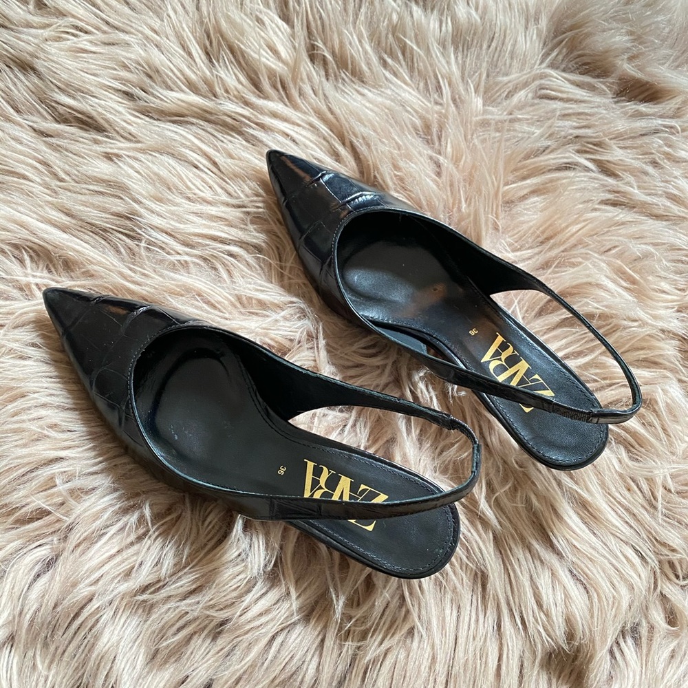 Zara kitten heels